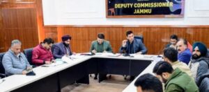DC Jammu reviews progress of District Capex 2025û26 works