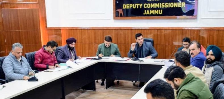 DC Jammu reviews progress of District Capex 2025û26 works