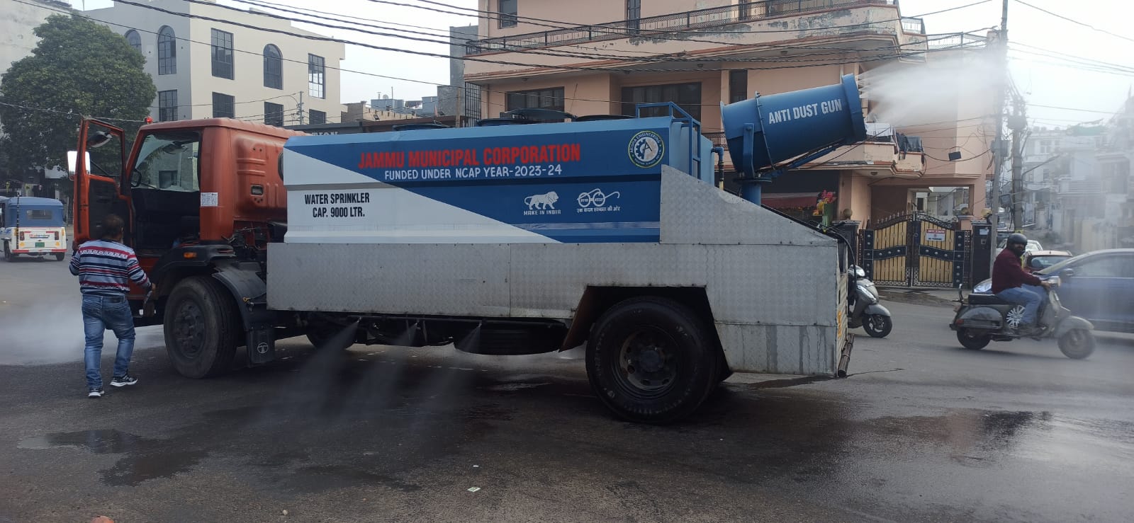 JMC steps up anti-pollution drive to maintain healthy AQI level in City