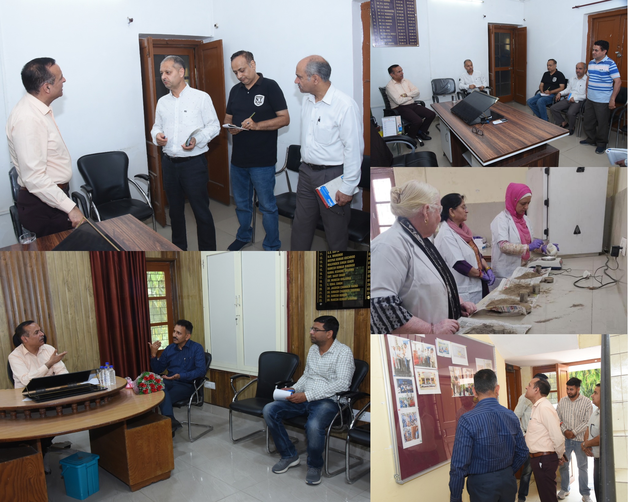 DAJ conducts surprise inspection of Sectoral Offices, SDAO Marh