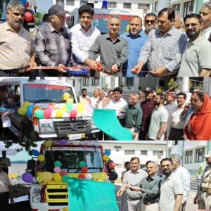 Doda gets two Ambulances under CSR initiative