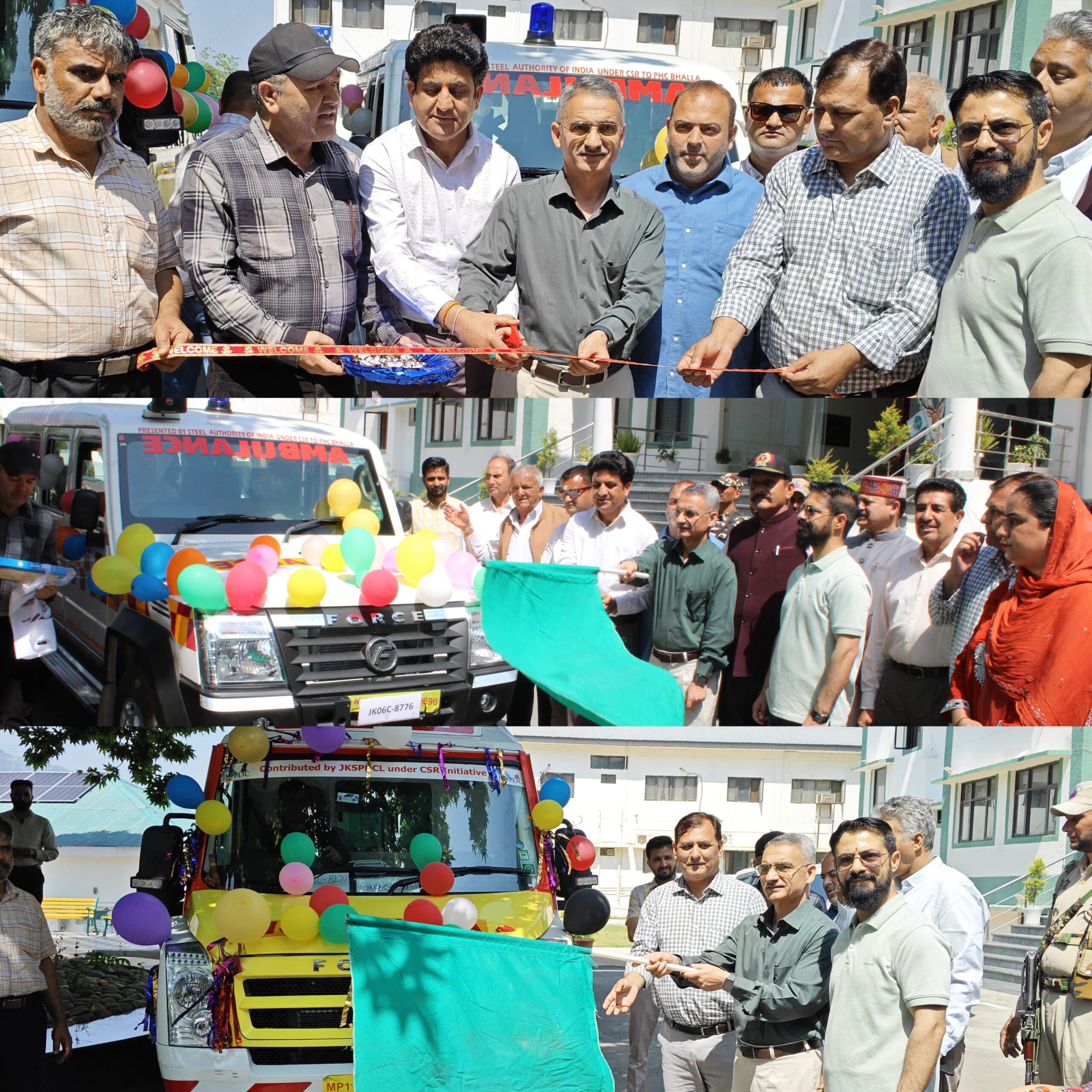 Doda gets two Ambulances under CSR initiative