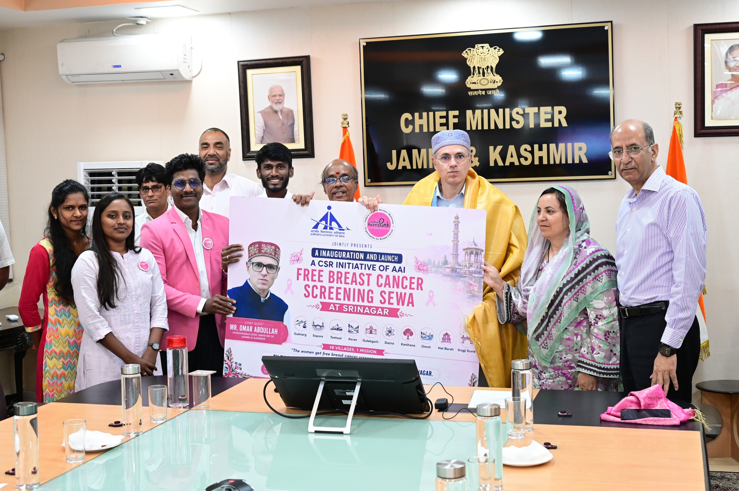 Chief Minister Omar Abdullah inaugurates Free Breast Cancer Screening Seva in Srinagar-15-1
