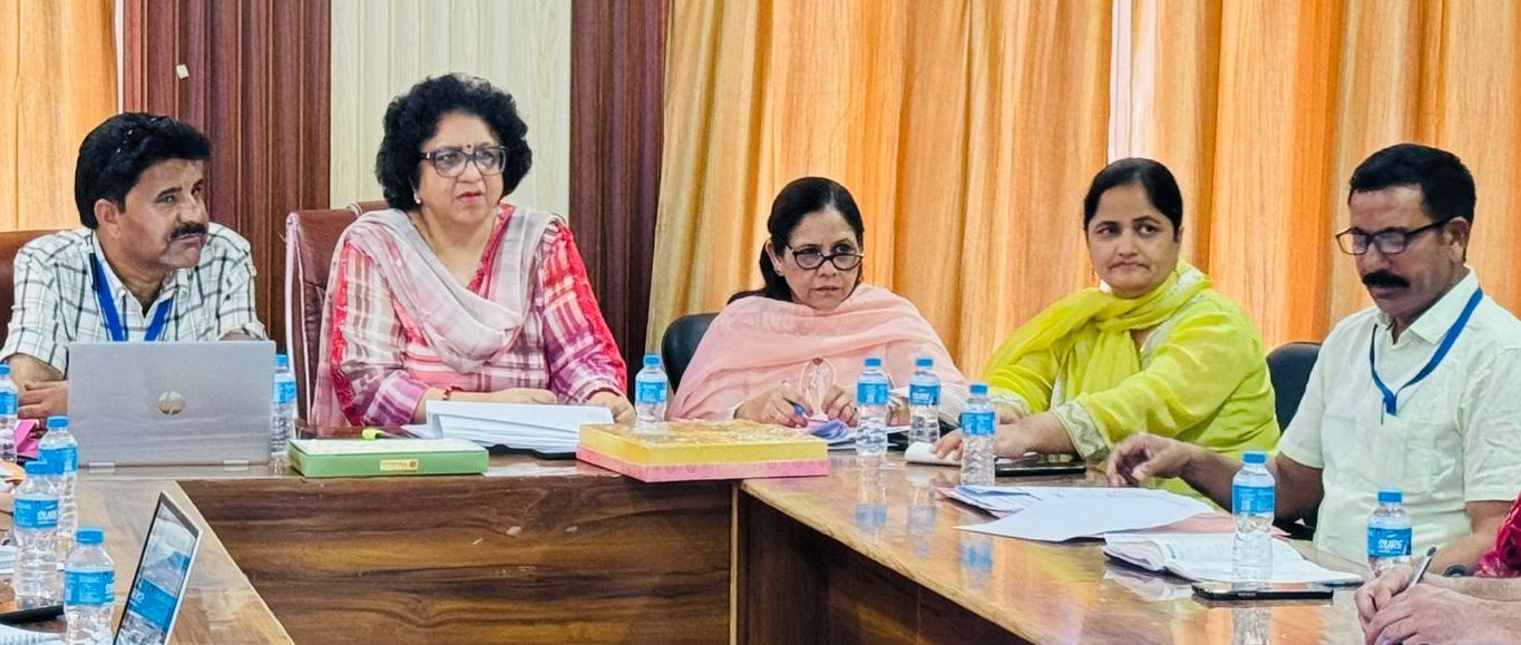Director Health Services Jammu reviews healthcare services in Poonch and Rajouri districts
