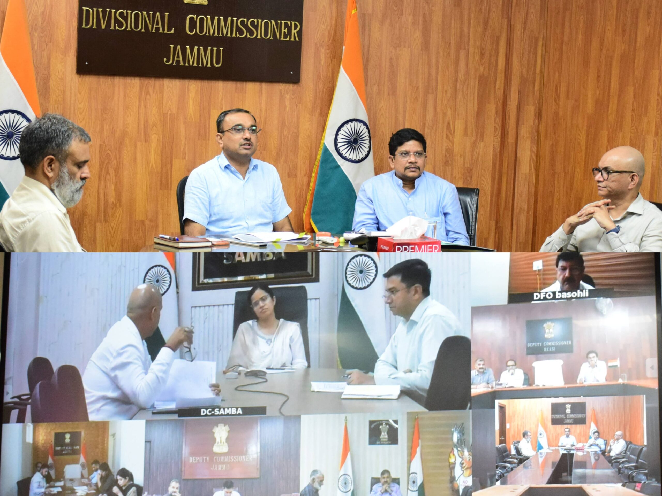 Div Com Jammu reviews Forest land demarcation, sets two month deadline
