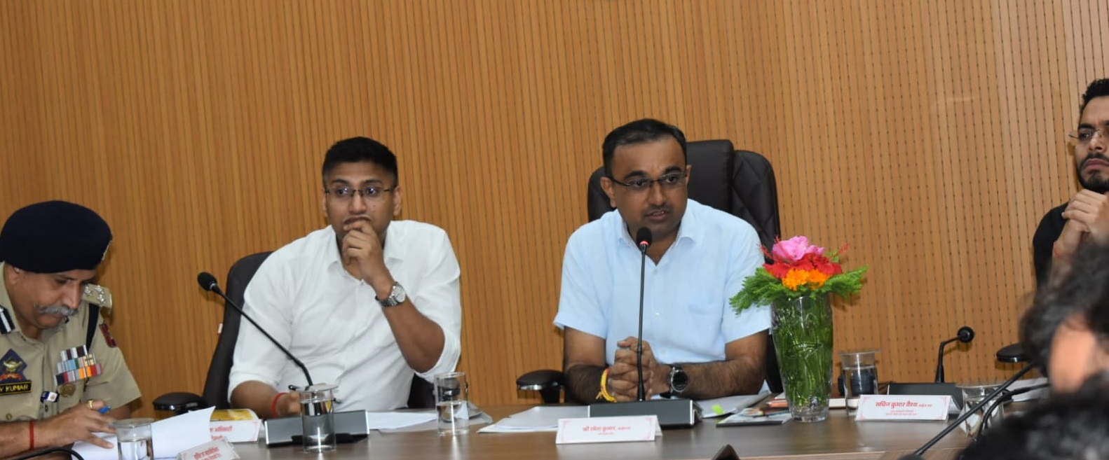 Divisional Commissioner Jammu reviews arrangements for Navratra Festival 2026 in Katra---